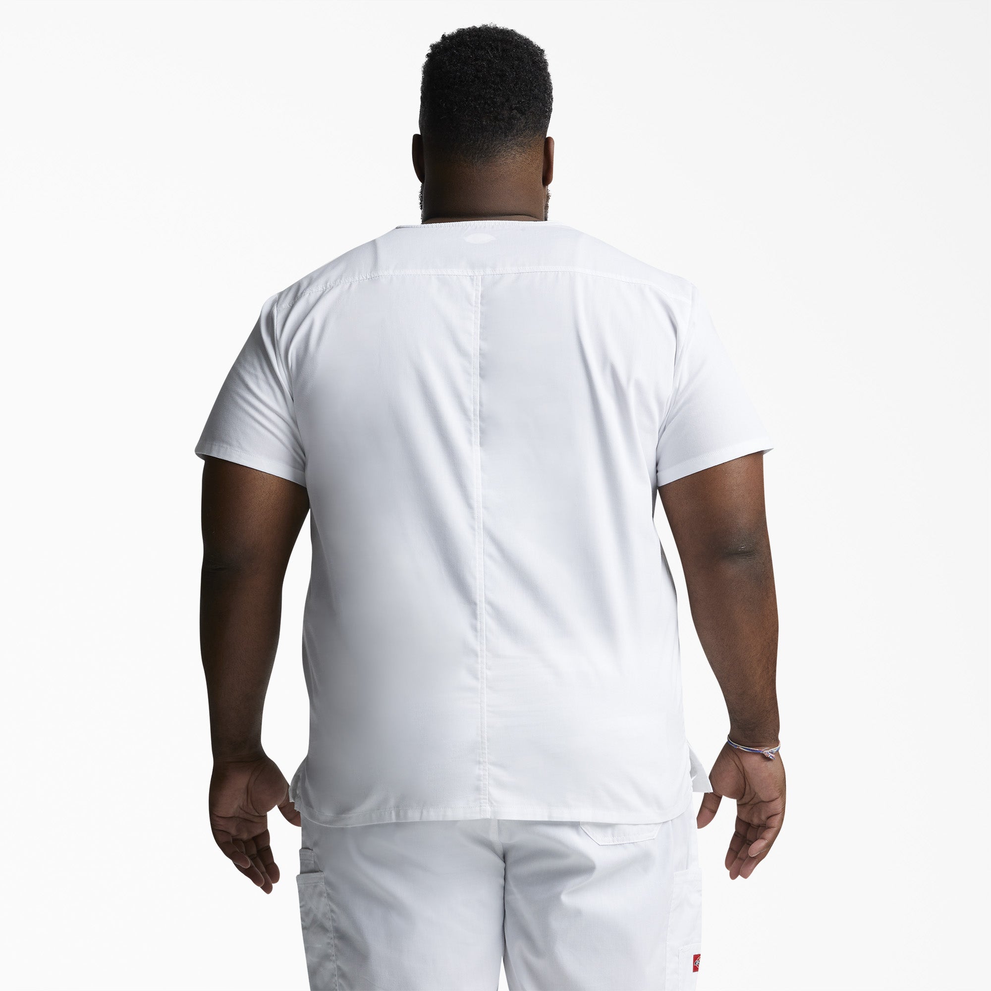 Men's EDS Signature V-Neck Scrub Top - Image 2