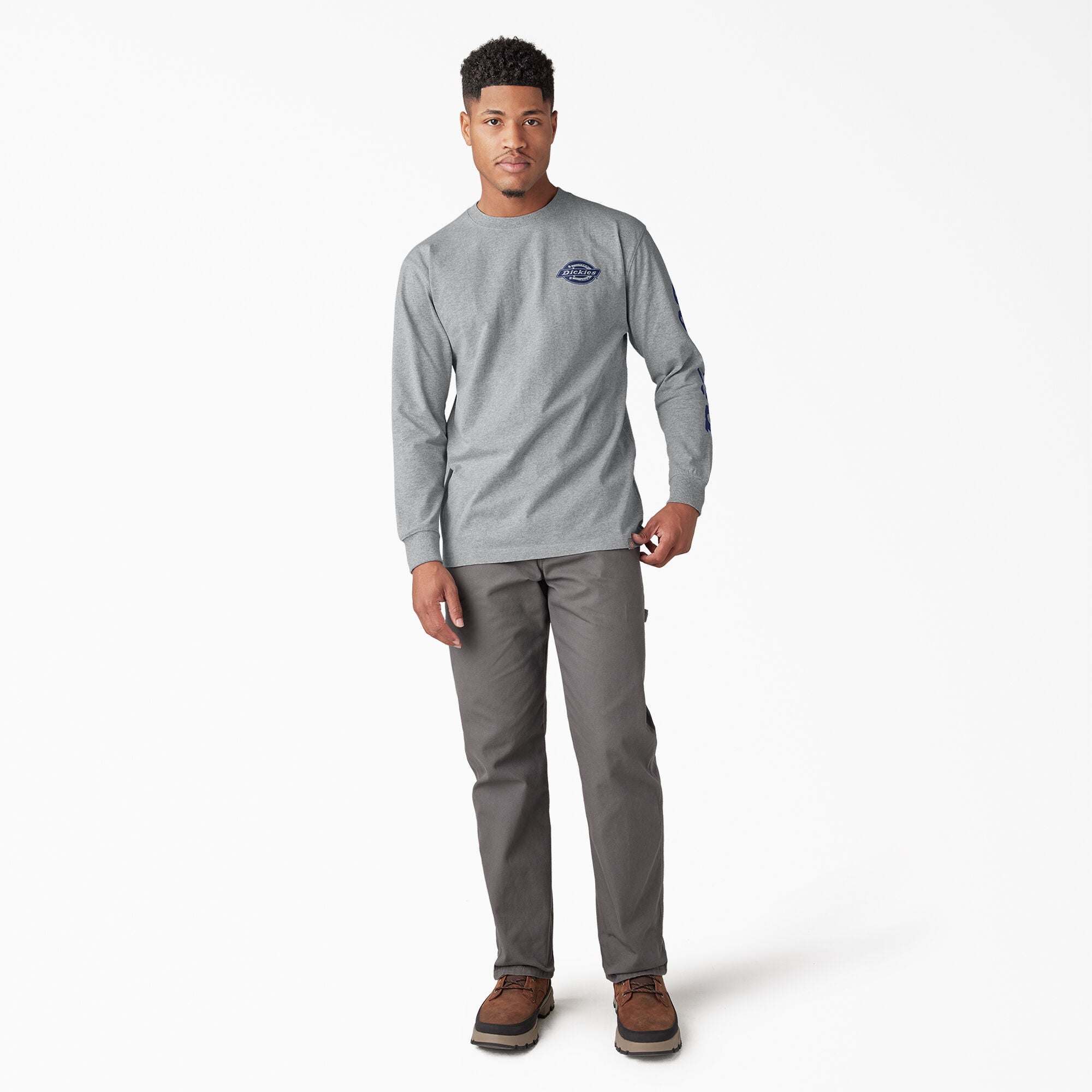 Long Sleeve Heavyweight Logo T-Shirt - Image 5
