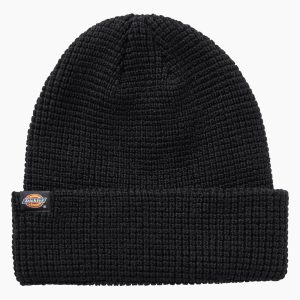 Waffle Knit Cuff Beanie