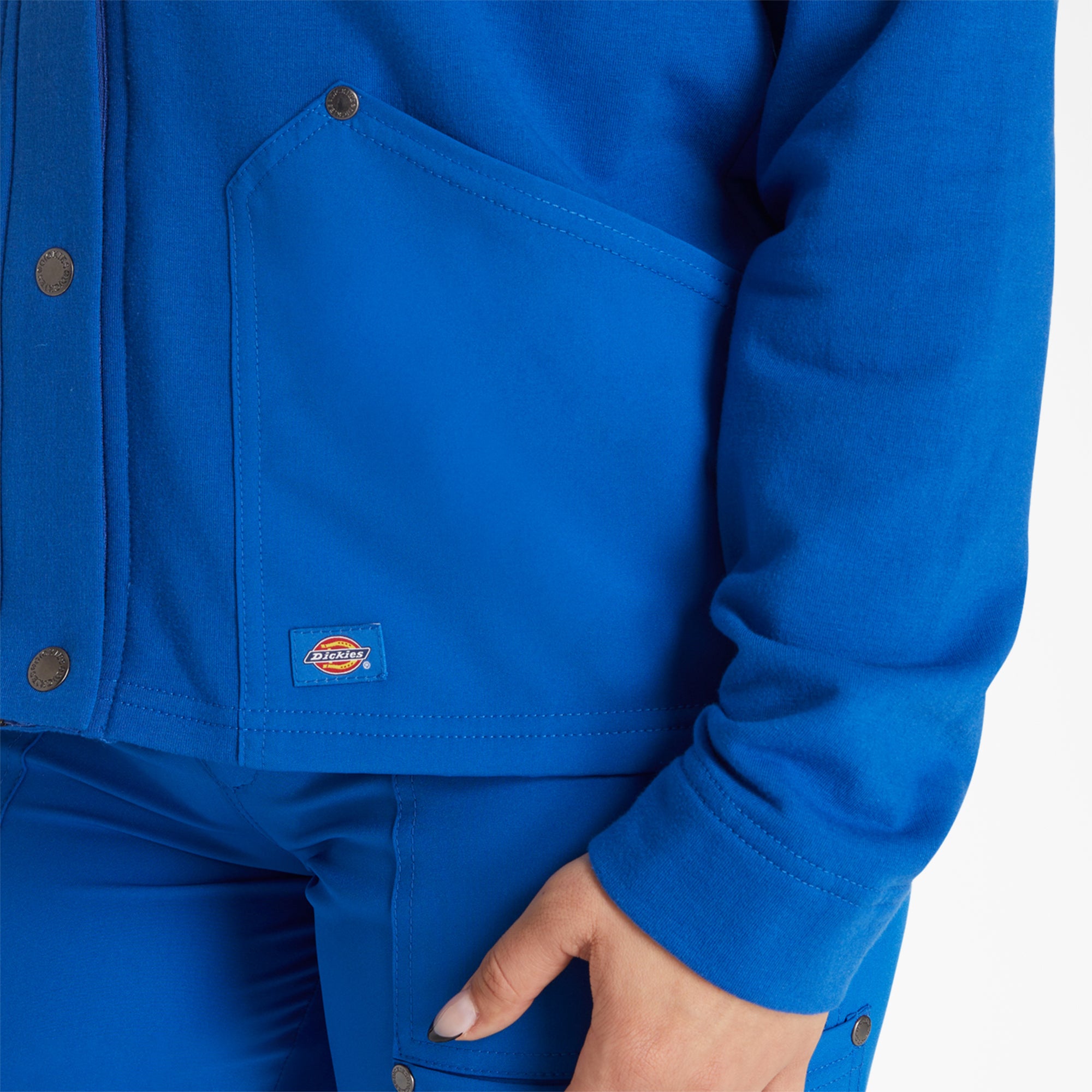 Women's EDS NXT Zip Front Scrub Jacket - Image 8