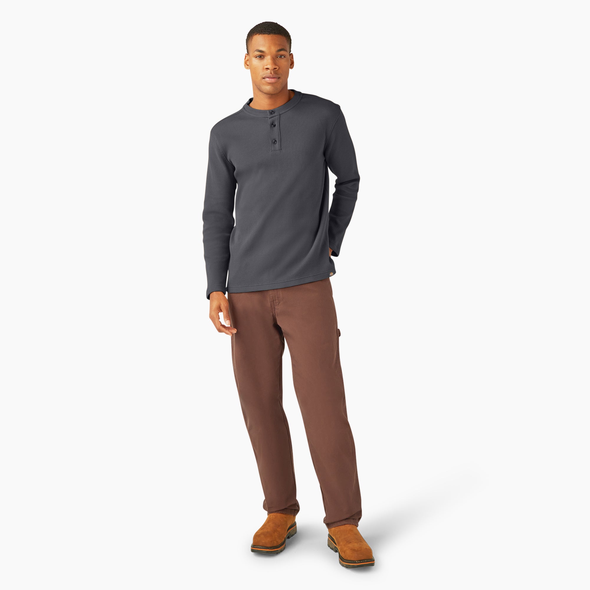 Henley Thermal Shirt - Image 4