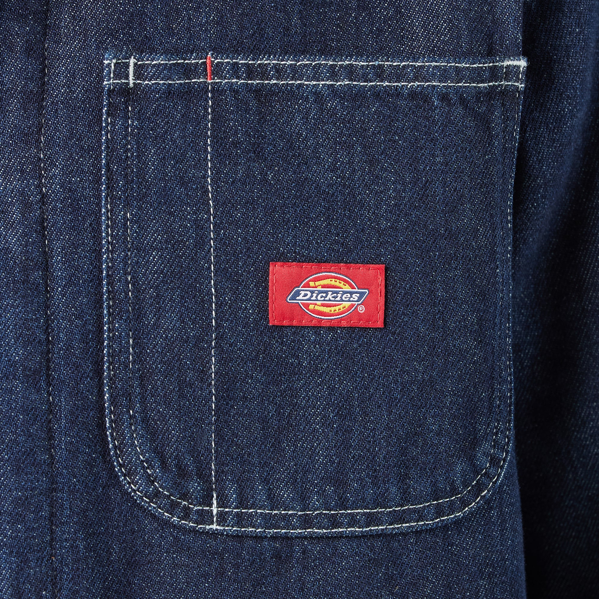 Blanket Lined Denim Chore Coat - Image 6