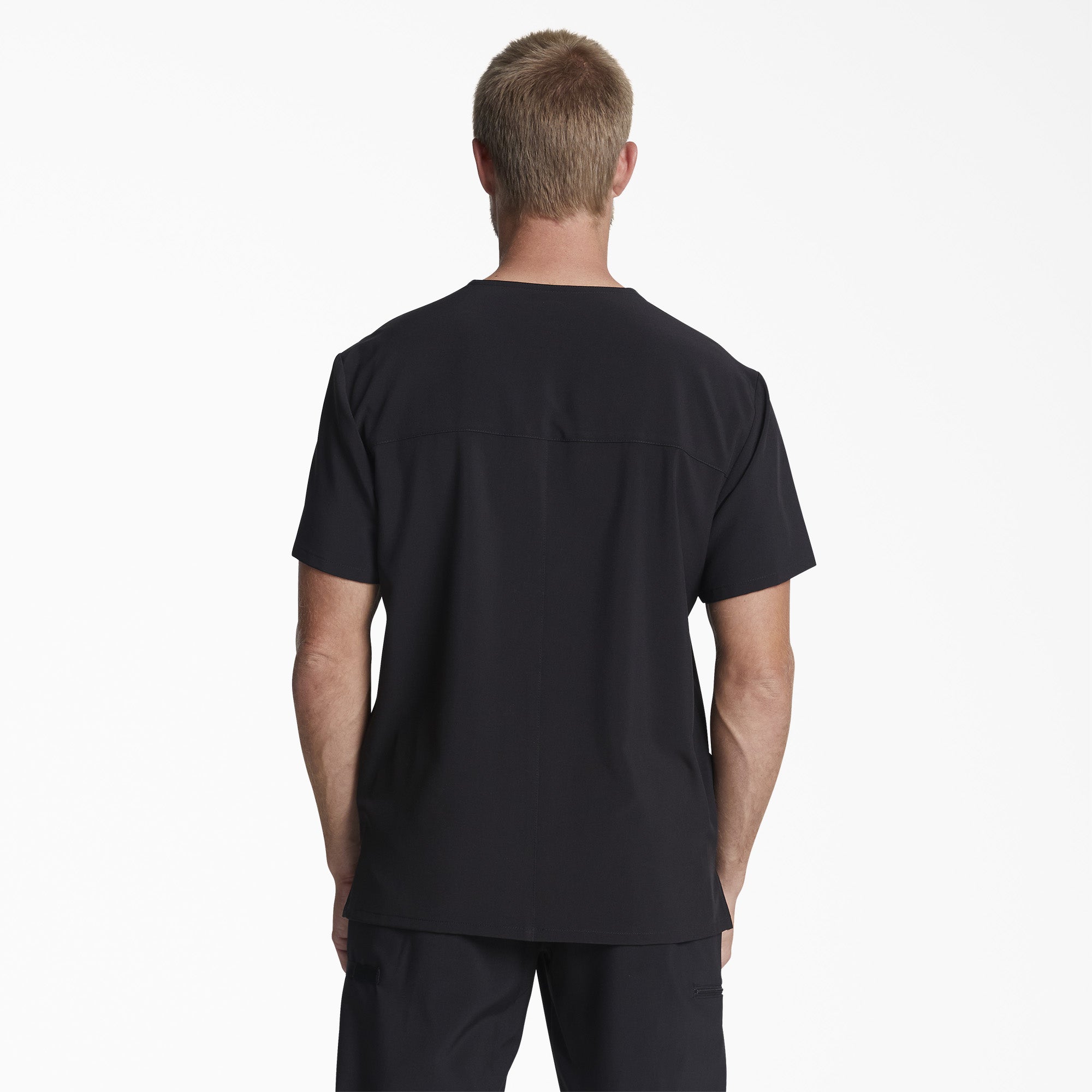 Men's EDS Essentials V-Neck Scrub Top - Image 2
