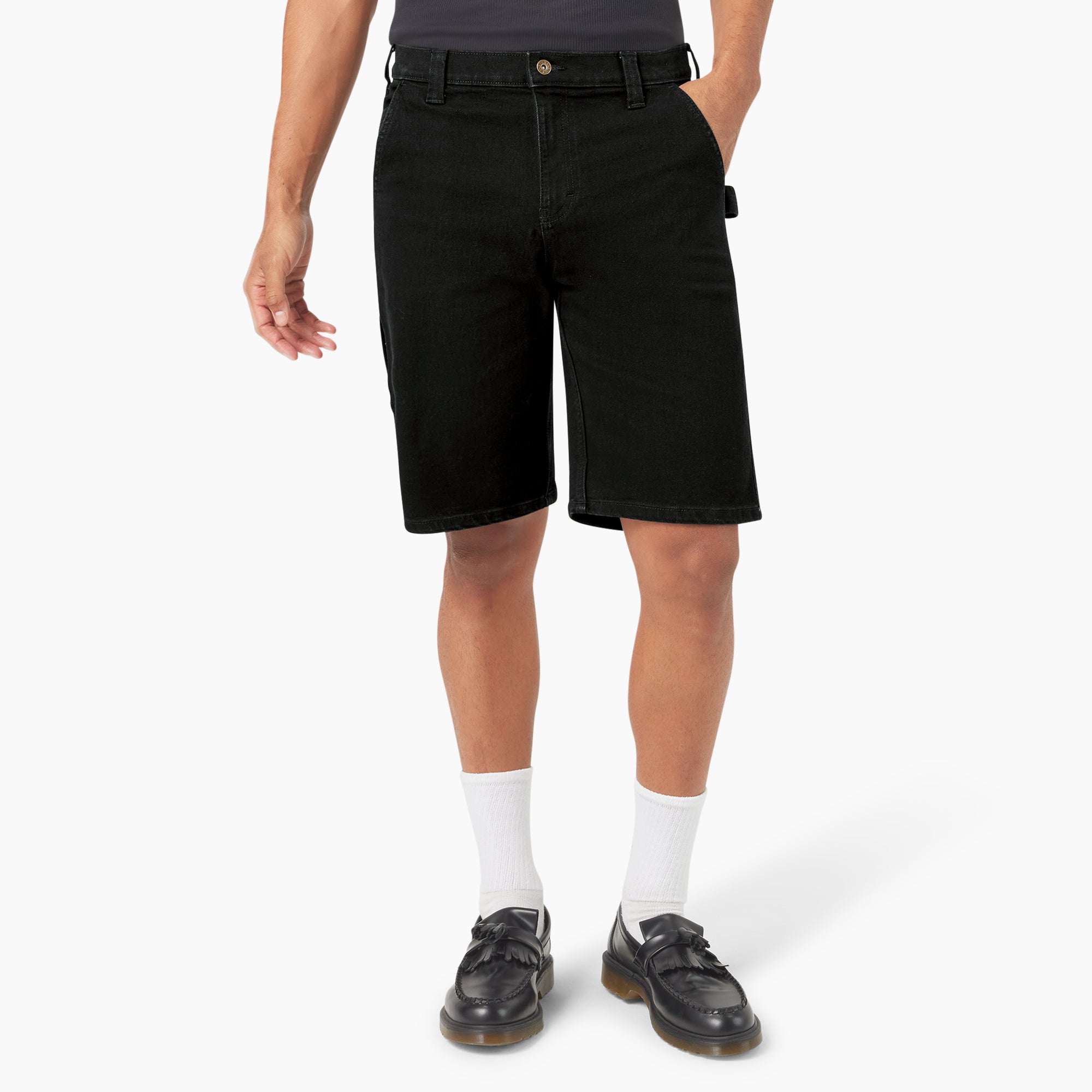 Denim Utility Shorts. 11