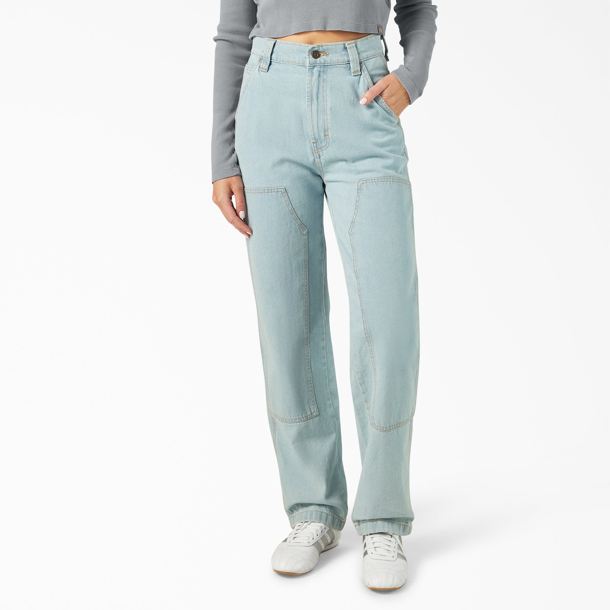 Women's Madison Loose Fit Double Knee Jeans