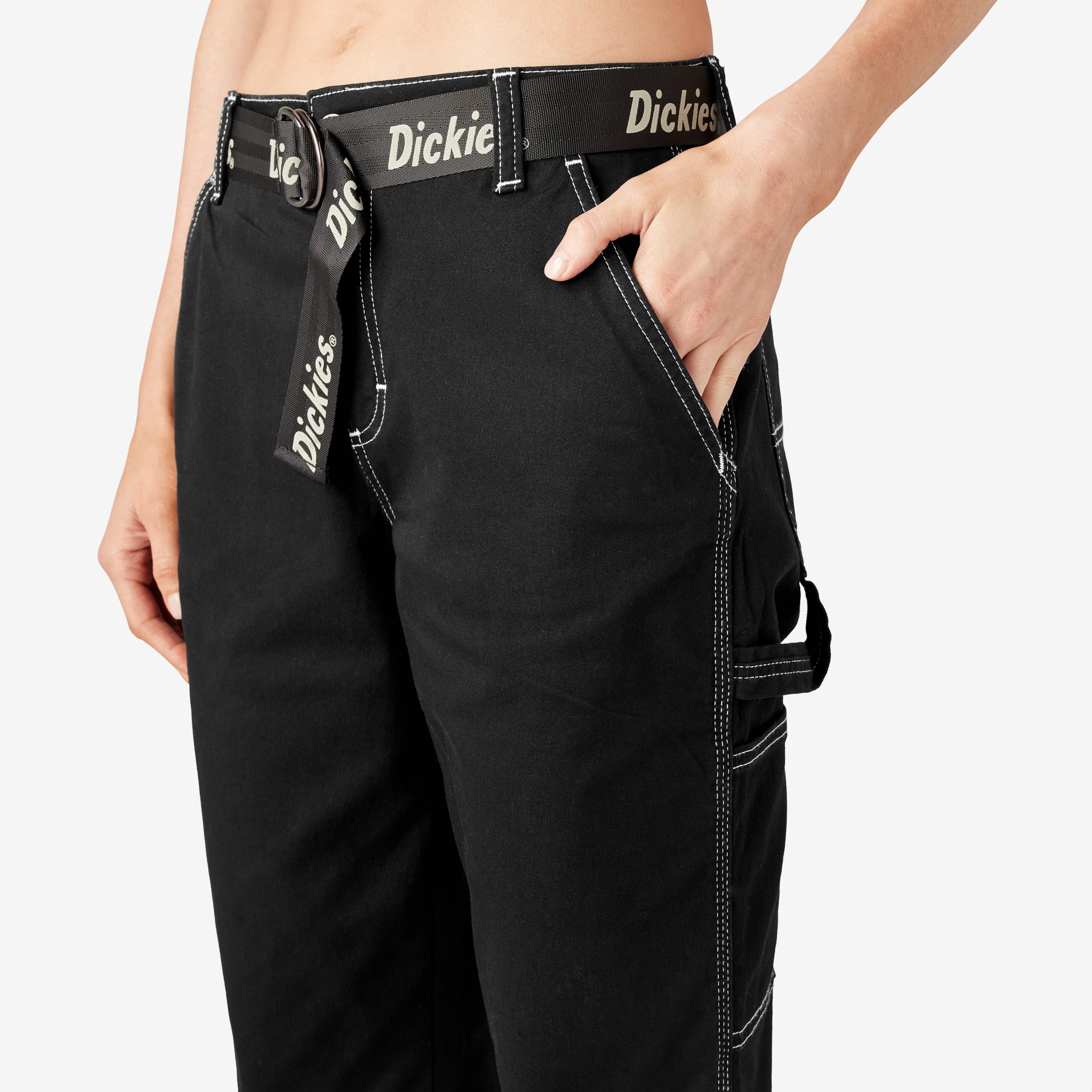 Women's Relaxed Fit Carpenter Pants - Image 16