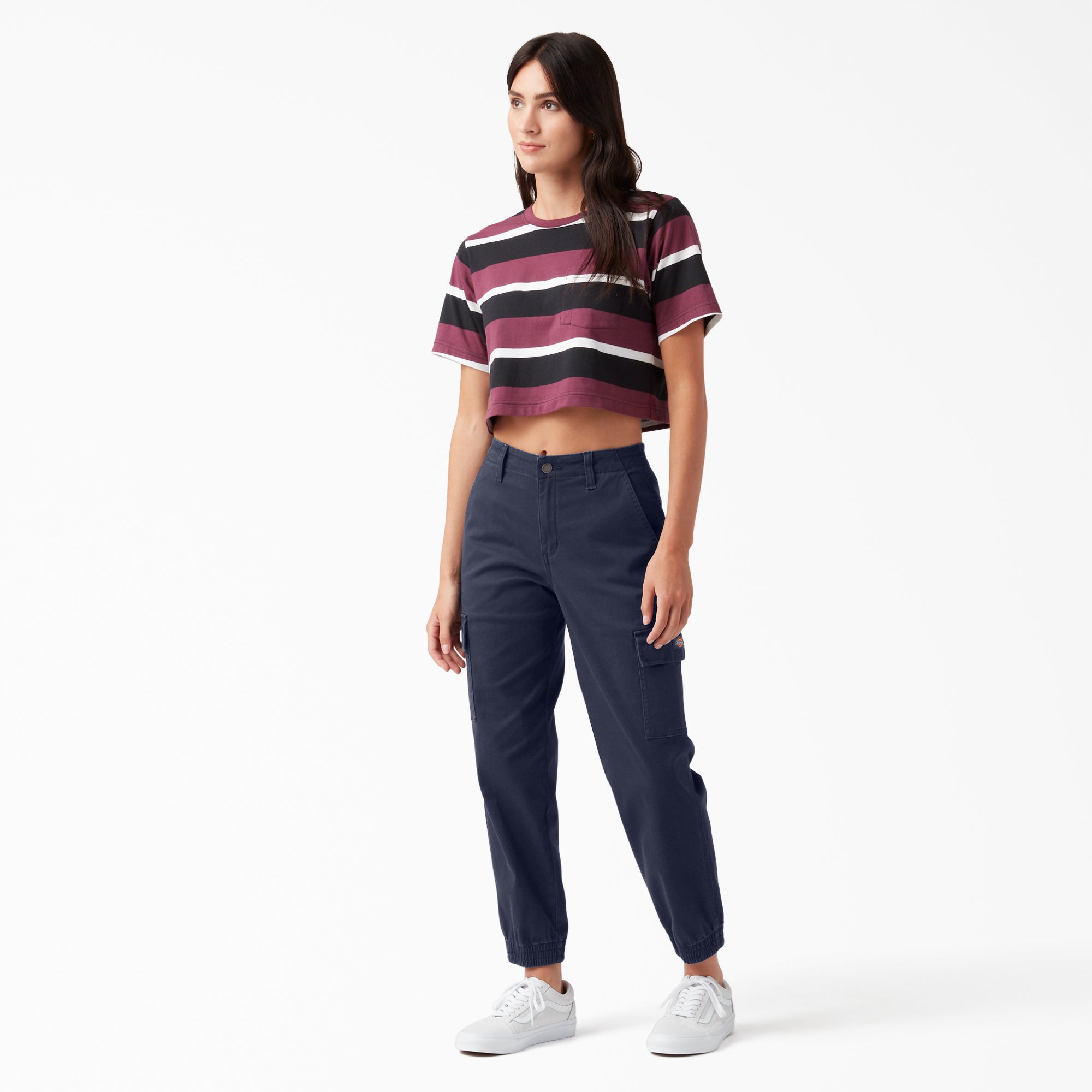 Women's High Rise Fit Cargo Jogger Pants - Image 4