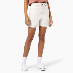 Women's Regular Fit Duck Shorts. 5