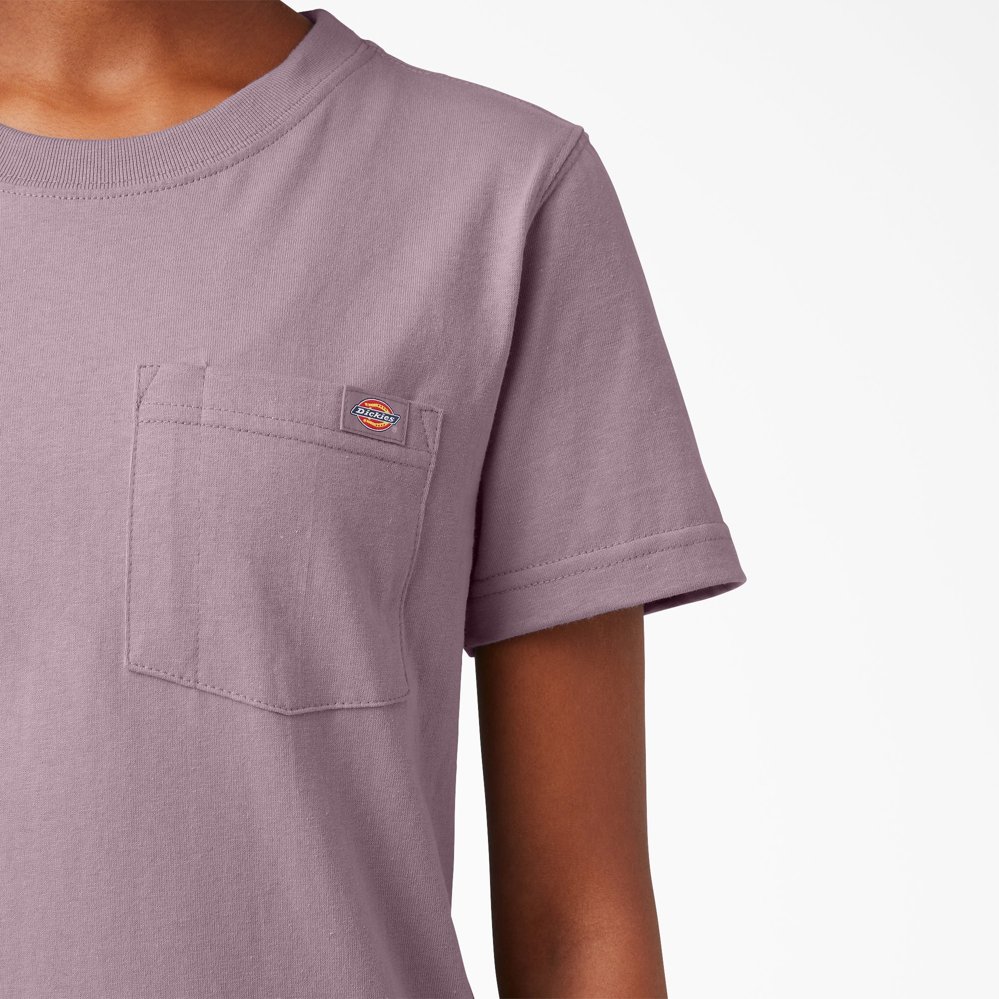 Women's Heavyweight Short Sleeve Pocket T-Shirt - Image 5