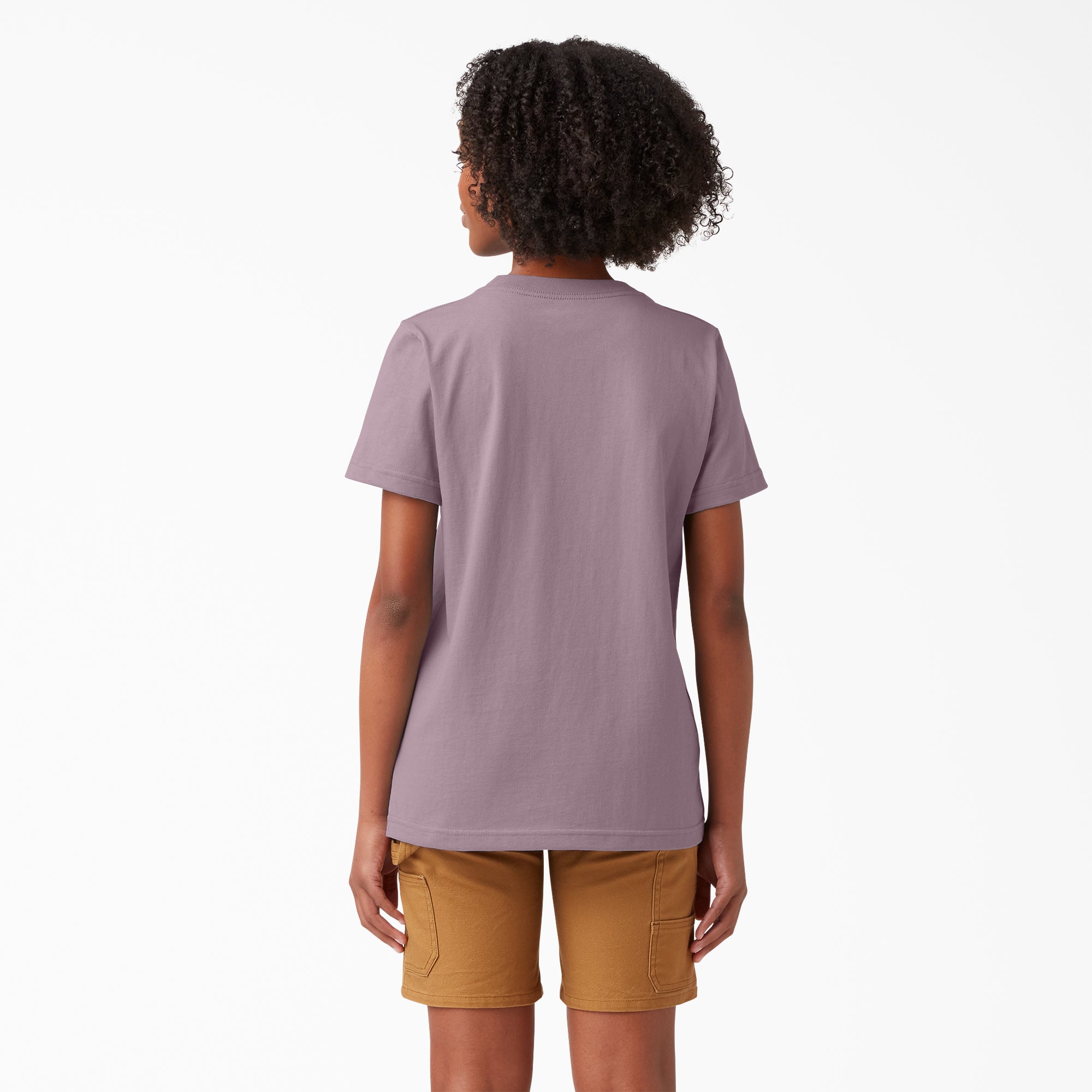 Women's Heavyweight Short Sleeve Pocket T-Shirt - Image 2