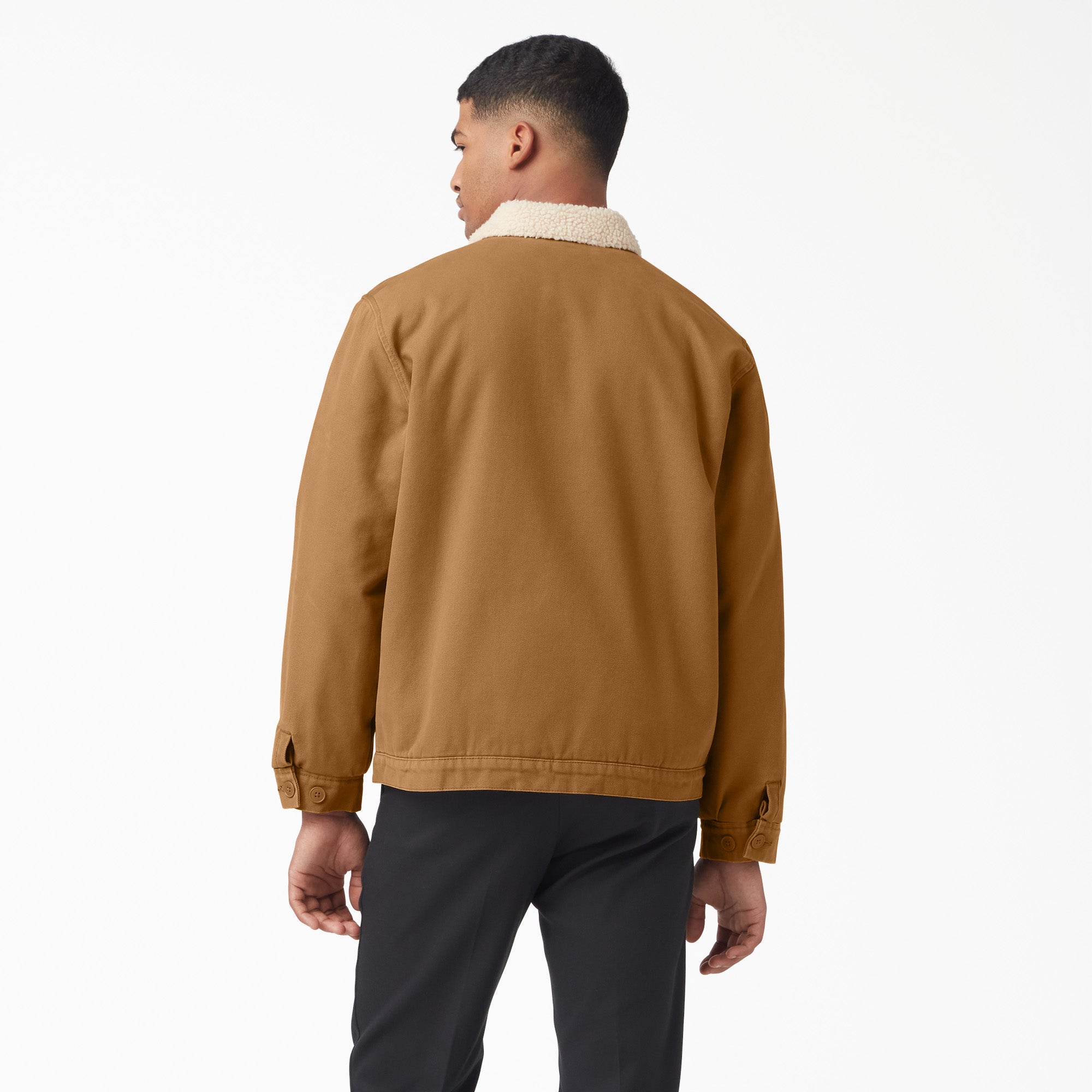 Duck Canvas High Pile Fleece Jacket - Image 2