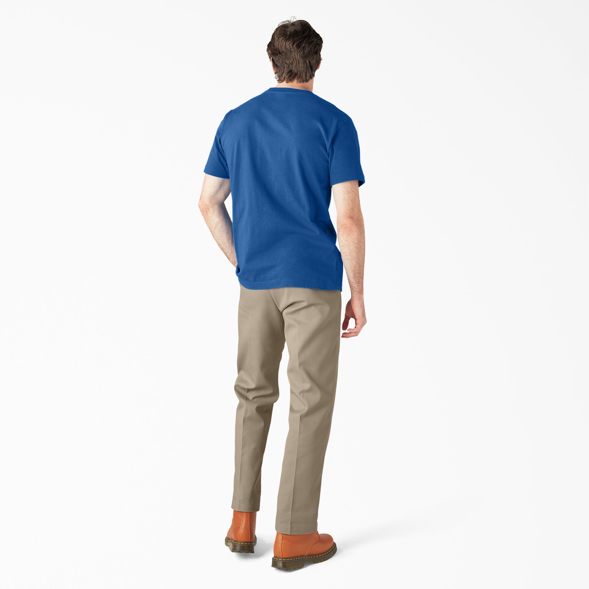 Heavyweight Short Sleeve Pocket T-Shirt - Image 6