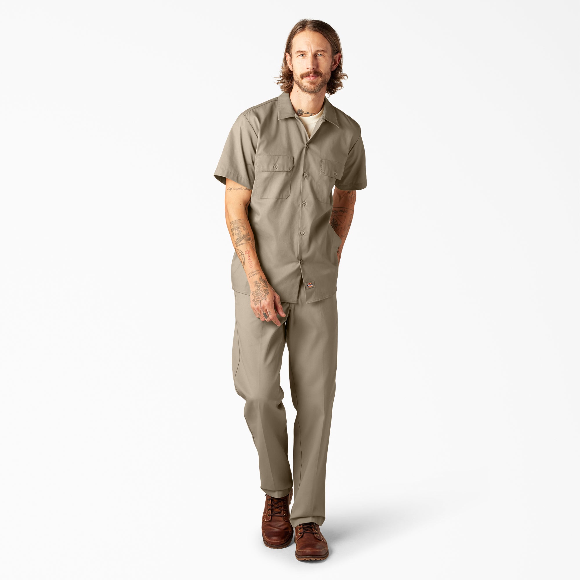 FLEX Slim Fit Short Sleeve Work Shirt - Image 5