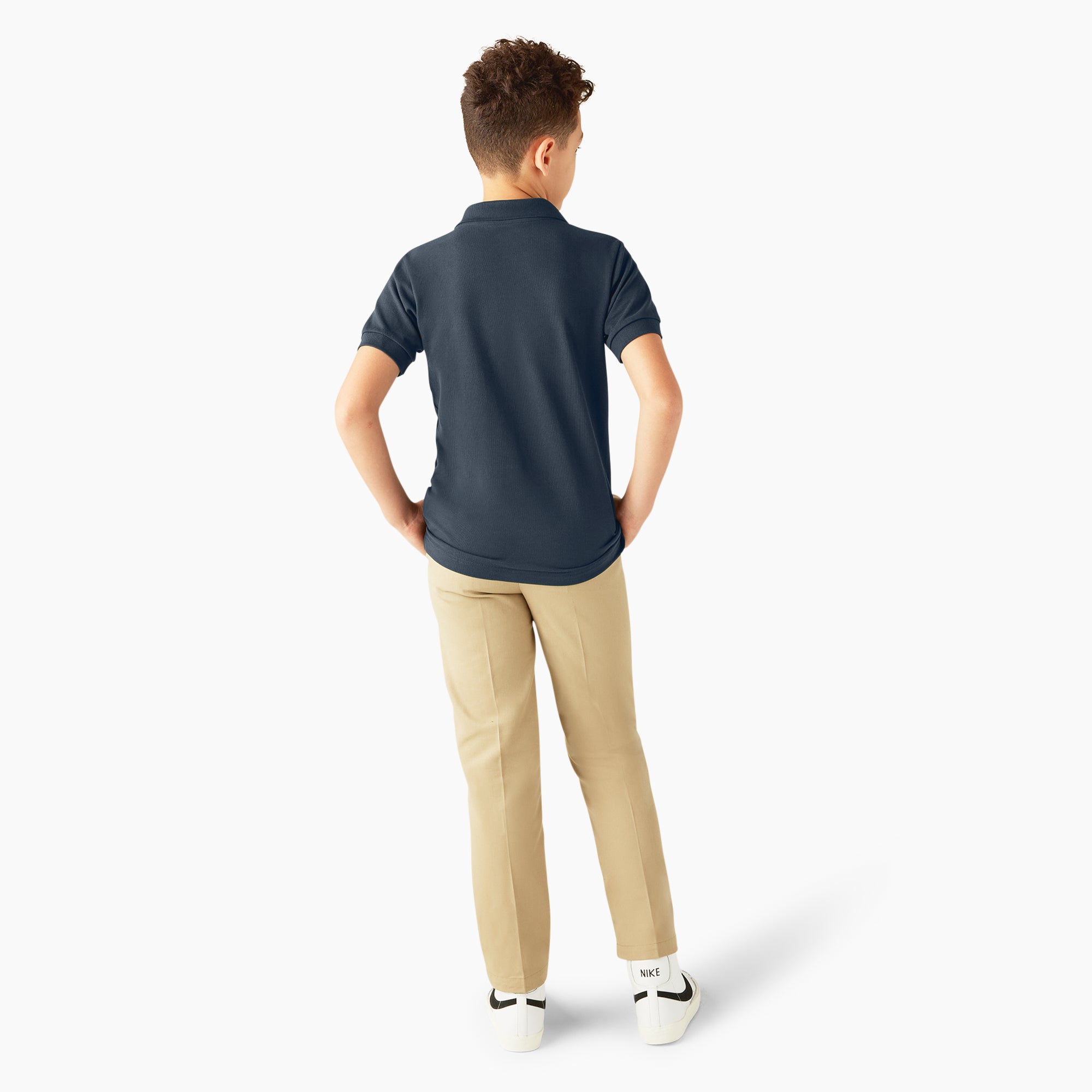 Kids' Piqu?? Short Sleeve Polo - Image 5