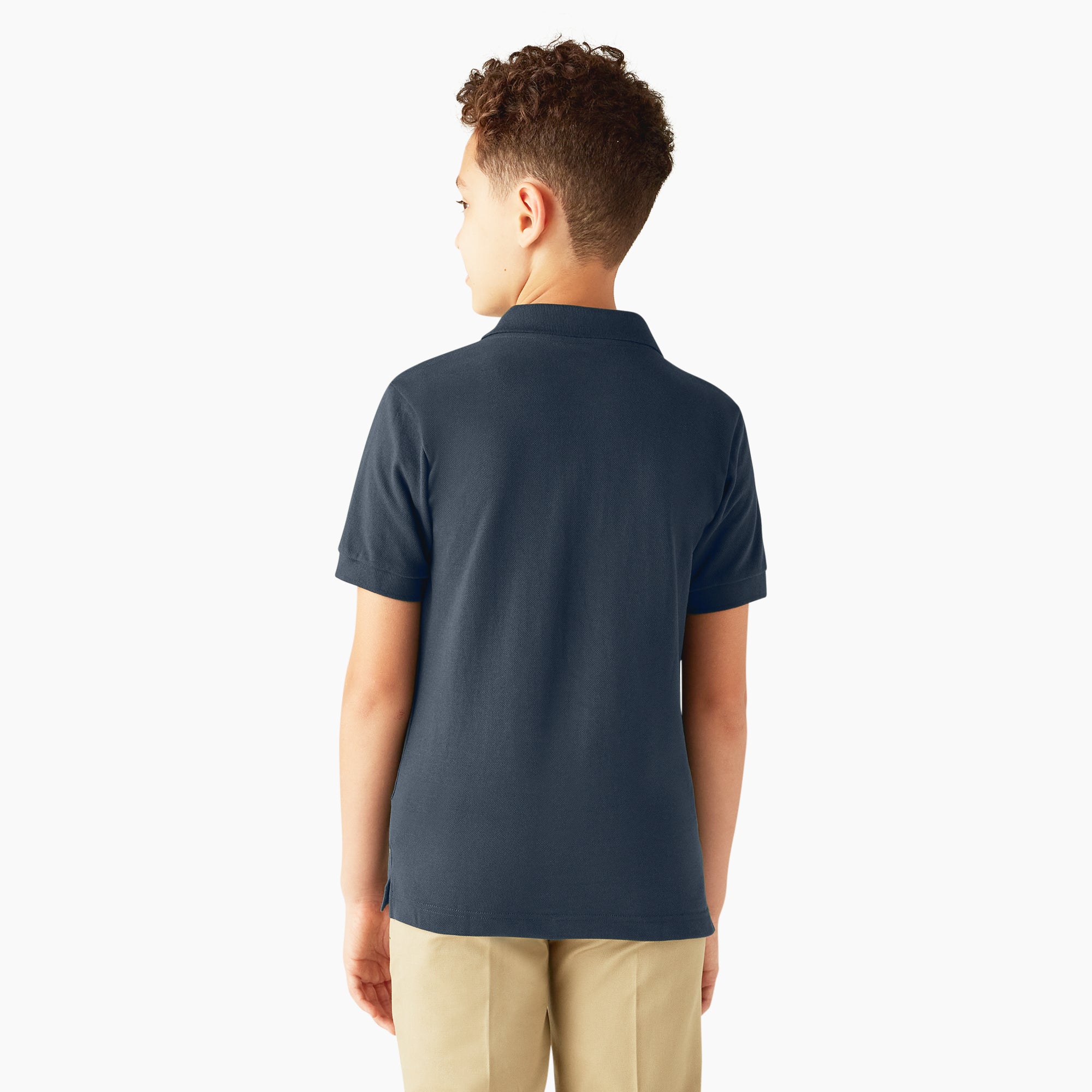 Kids' Piqu?? Short Sleeve Polo - Image 2