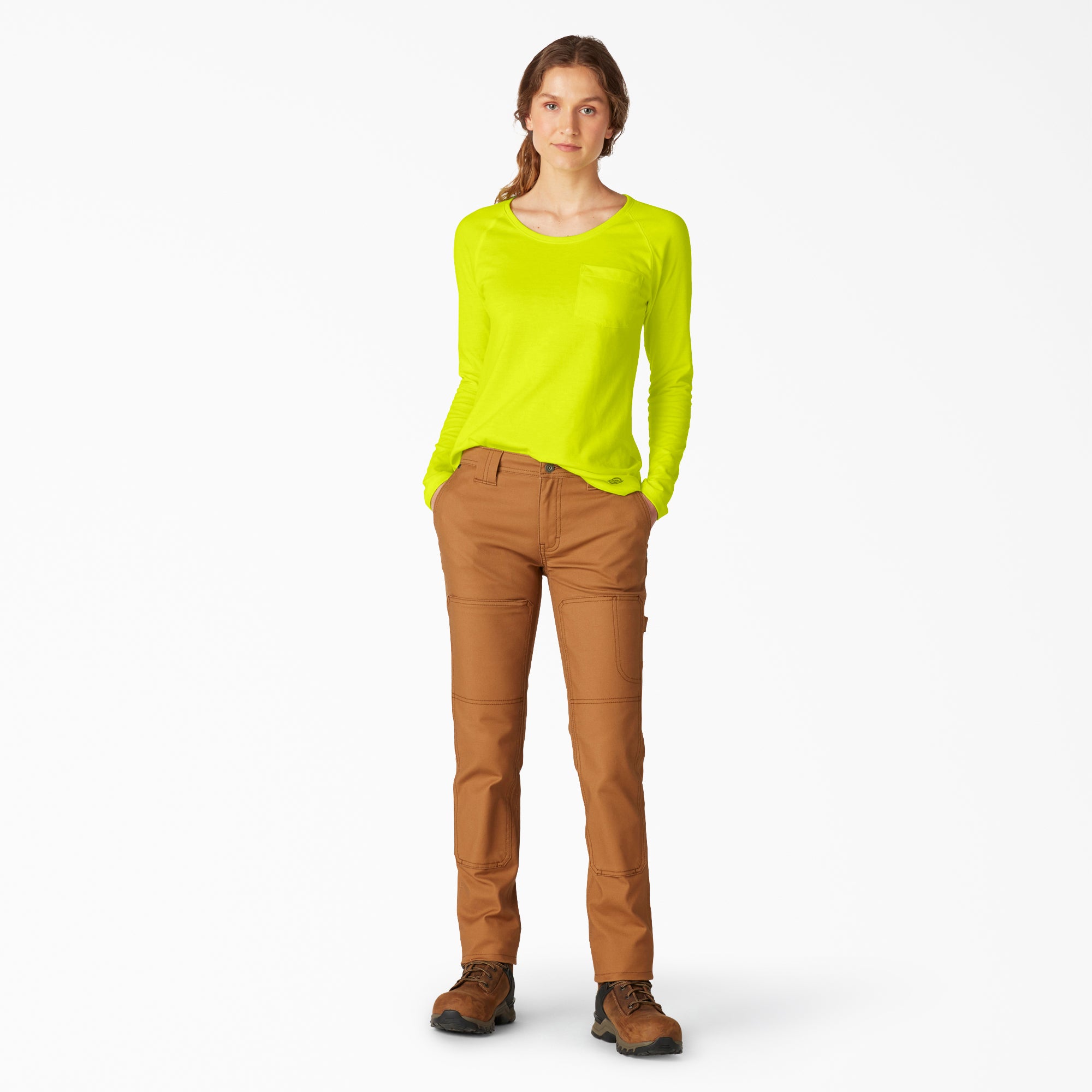 Women's Cooling Long Sleeve Pocket T-Shirt - Image 4